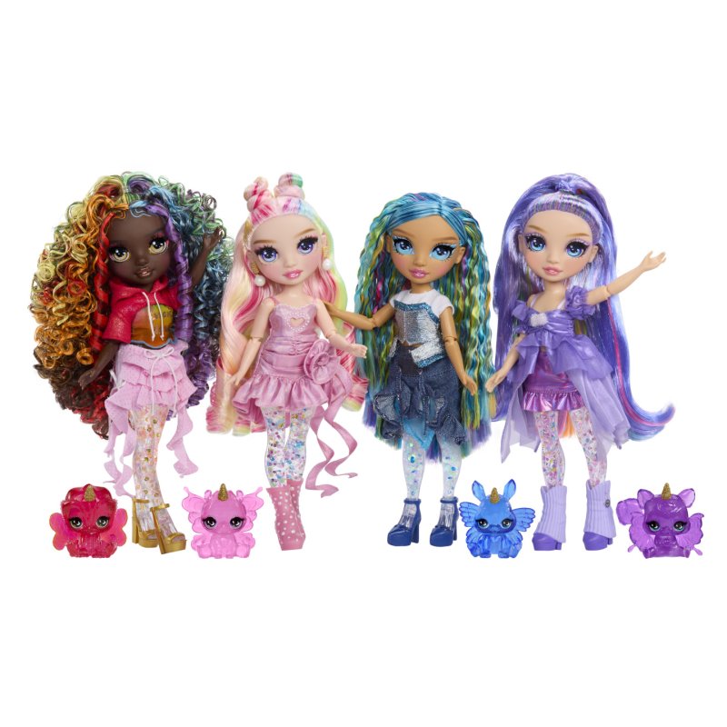 Rainbow High Rainbow Shimmers with Slime Fashion Doll - Bella (pink)