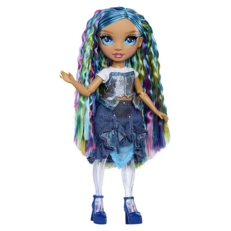 Rainbow High Rainbow Shimmers with Slime Fashion Doll - Skyler (blue)