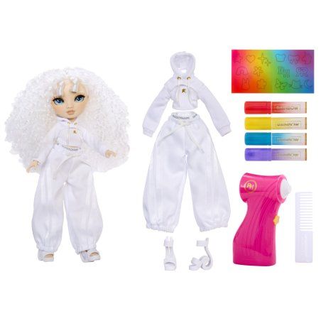 Rainbow High Air Brush & Create Fashion Dolls -Green Eyes