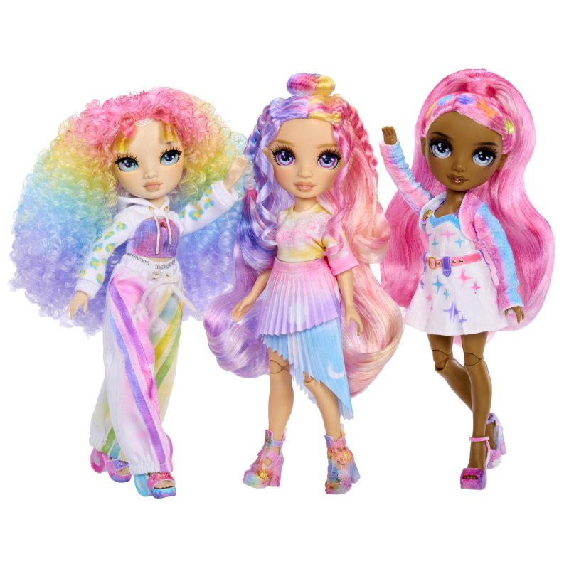 Rainbow High Air Brush & Create Fashion Dolls - Purple Eyes