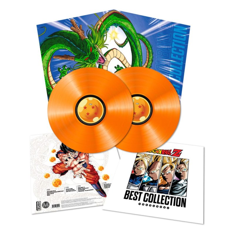 Dragon Ball Z Best Collection - Original Soundtrack - 2-LP Orange Color Vinyl