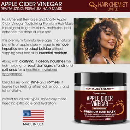 Hair Chemist Revitalize & Clarify Apple Cider Vinegar Premium Hair Treatment