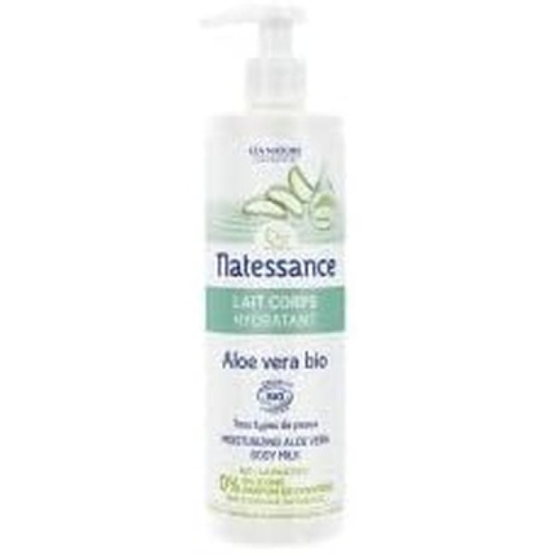 Natessance Moisturizing Aloe Vera Body Milk 400ml