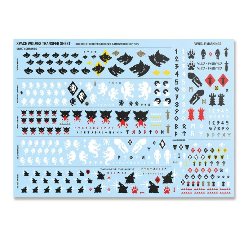 Warhammer 40k - Patrouille Space Wolves (2025)