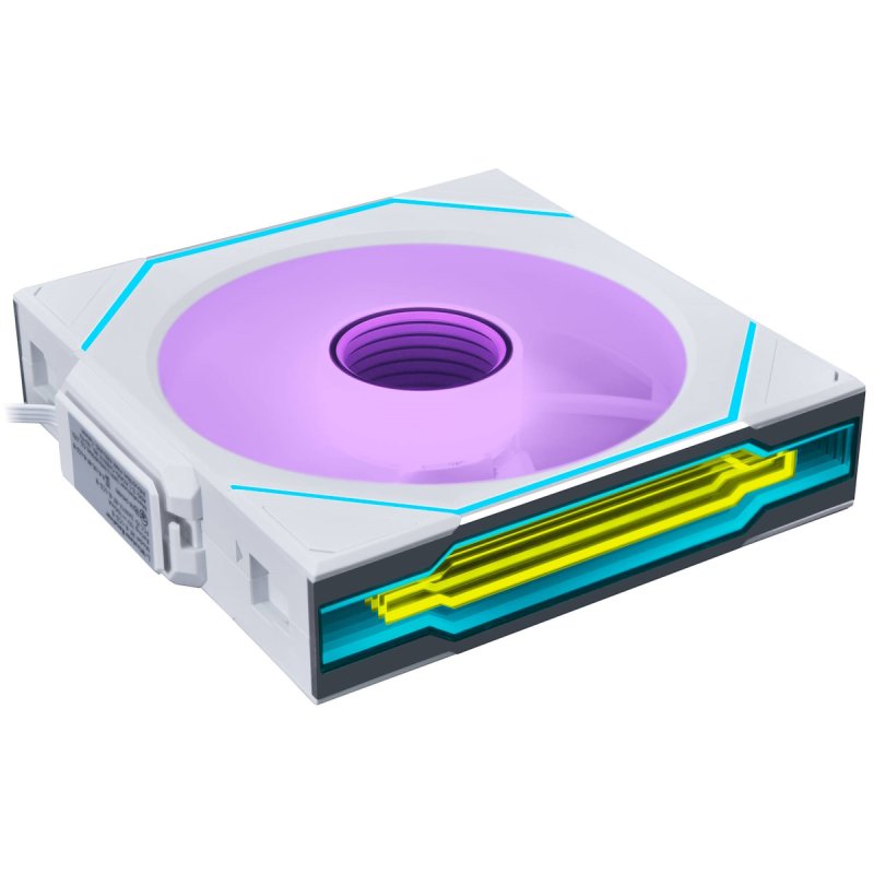 Lian Li UNI FAN SL-INF Wireless Lüfter, ARGB, PWM - 120mm, weiß