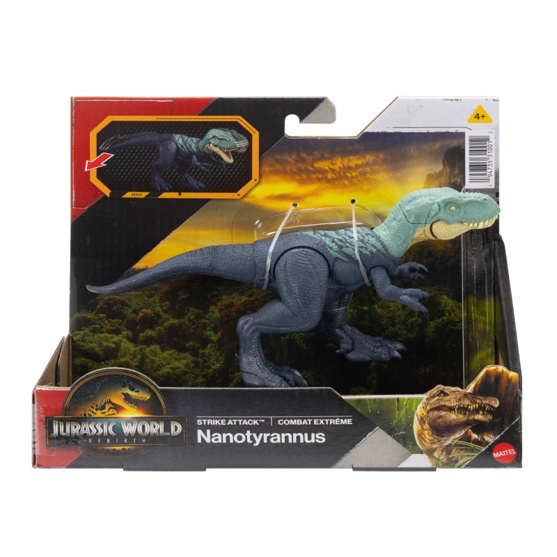 Jurassic World - Rebirth Strike Attack - Nanotyrannus