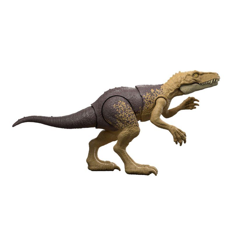Jurassic World Rebirth Strike Attack Herrerasaurus Dinosaur Toy, Single Strike Action, Authentic & Posable