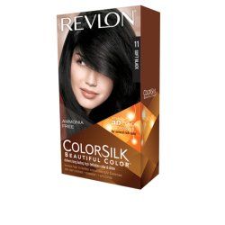 Revlon Colorsilk 3d Keratin 11 Soft Black Hair Color 130ml
