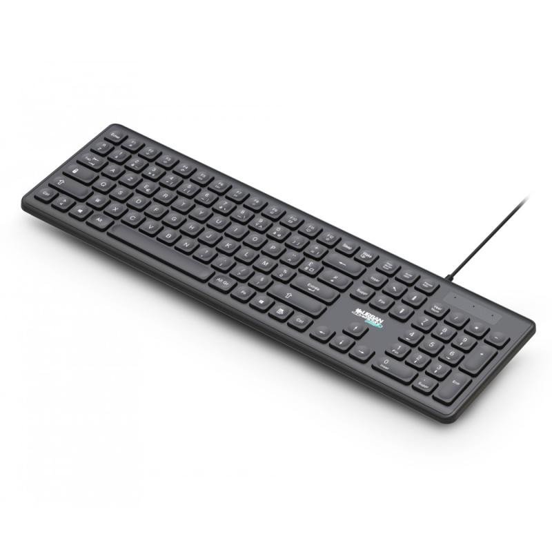 USB-A/C WIRED KEYBOARD ECO-FRIENDLY
