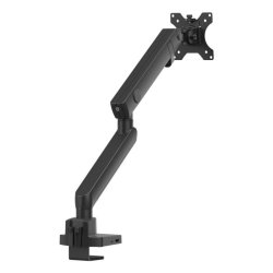 SPRING MONITOR ARM WITH 6 IN 1 BUILT-IN USB-C DOCKING STATIO