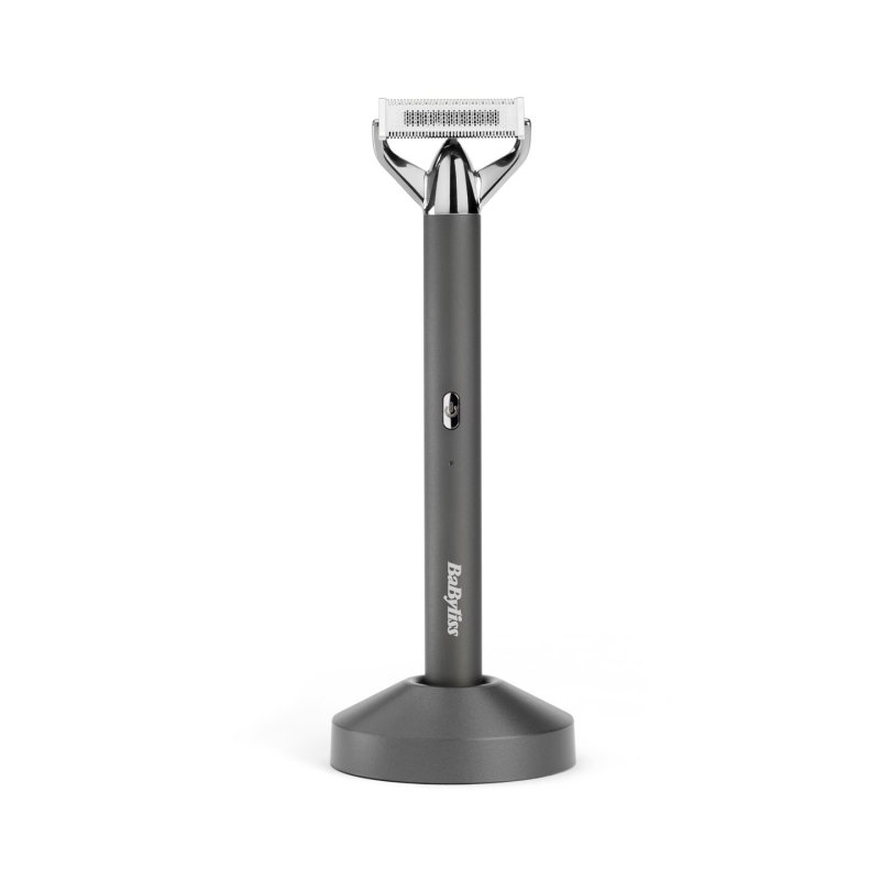 BaByliss Super-X Metal OT996E beard trimmer Battery 5 5 mm Wet & Dry Silver