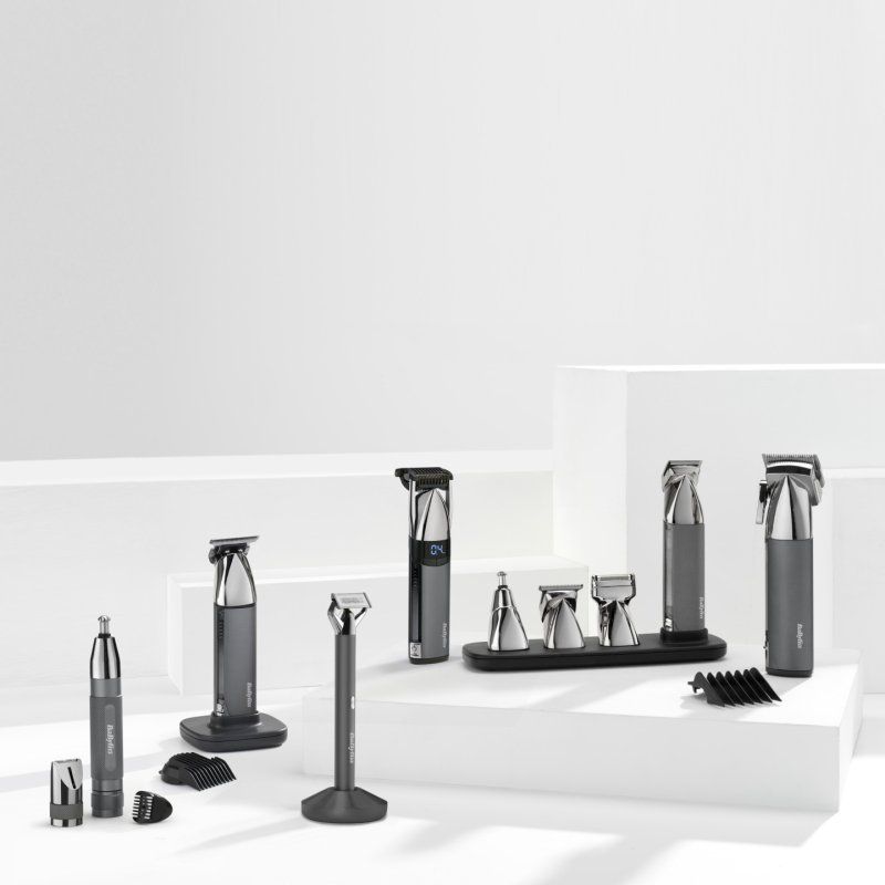 BaByliss Super-X Metal OT996E tondeuse à barbe Batterie 5 5 mm Mouillé & sec Argent