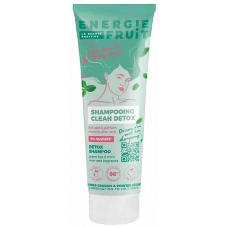 Energie Fruit Clean Detox Shampoo 250ml - Mild Shampoo