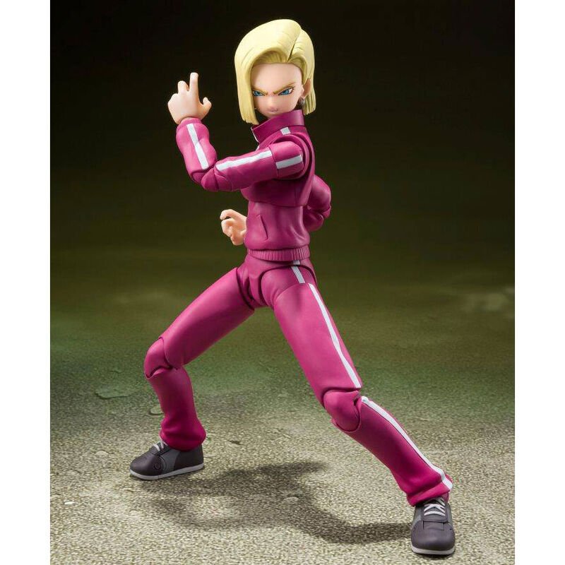 DRAGON BALL SUPER - Android 18 (U.S.S) - Statuette S.H. Figuarts 14cm