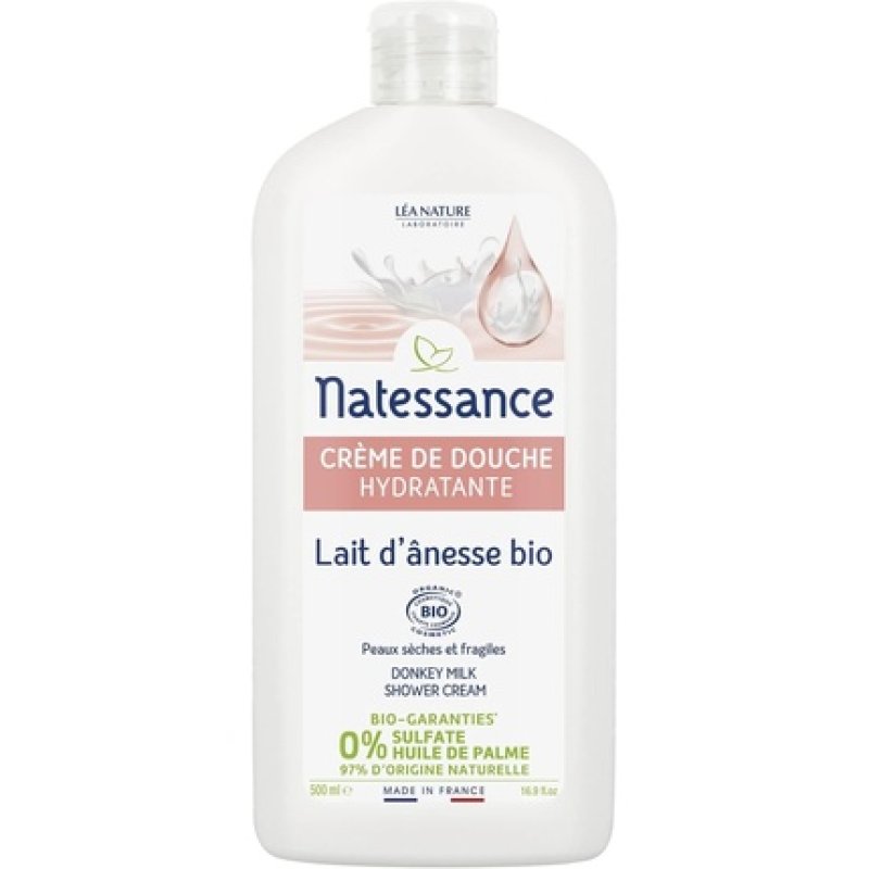 Natessance Hygiene Douche Creamy Milk Chamomile Without Sulphates Organic 500ml