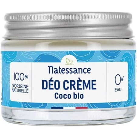 Natessance Organic Coconut Cream Deodorant 50g