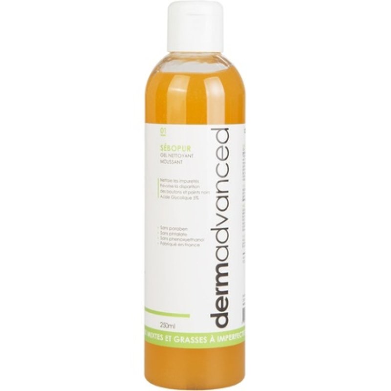 Dermadvanced Sebopur Foaming Facial Cleansing Gel 250ml