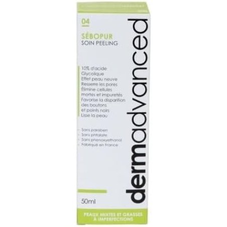 Dermadvanced Sebopur Facial Peeling Treatment 50ml