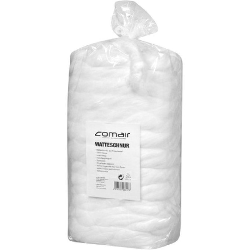 Comair Cotton Cord 100% Viscose 1000g - Protects Eyes and Skin During Perming