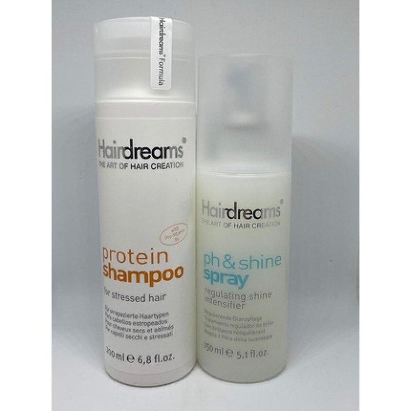 Hairdreams Protein Shampoo and pH Shine Spray
