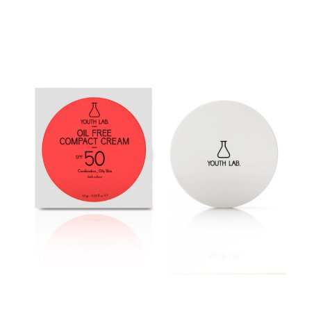 YOUTH LAB. Oil Free Compact Cream SPF 50, Dark Sunscreen cream Face Adults