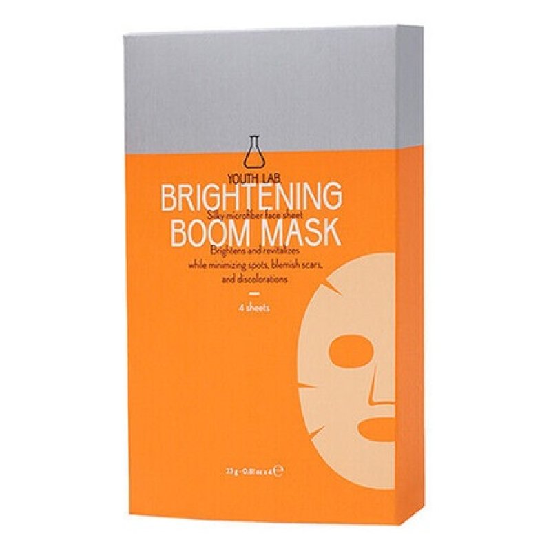 Youth Lab Brightening Boom Mask Pack of 4 Sheets