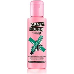 Crazy Colour Semi-Permanent Hair Dye by Renbow Emerald Green No. 53 100ml