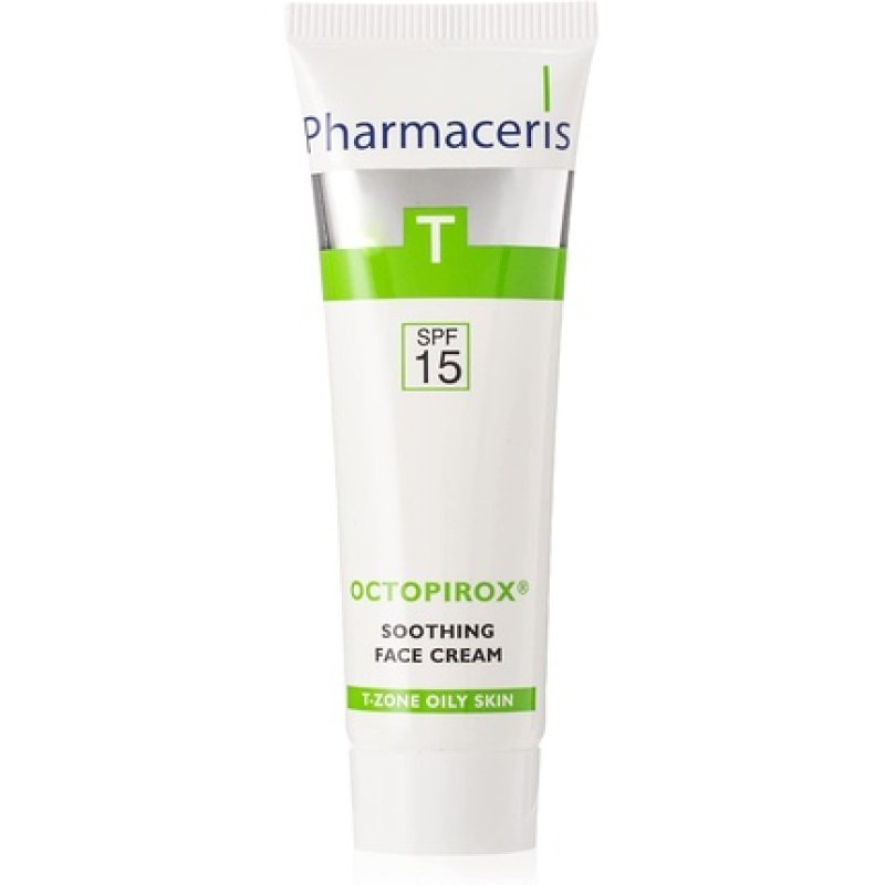 Pharmceris T Octopirox Soothing Face Cream Spf 15 Epidurals Cream