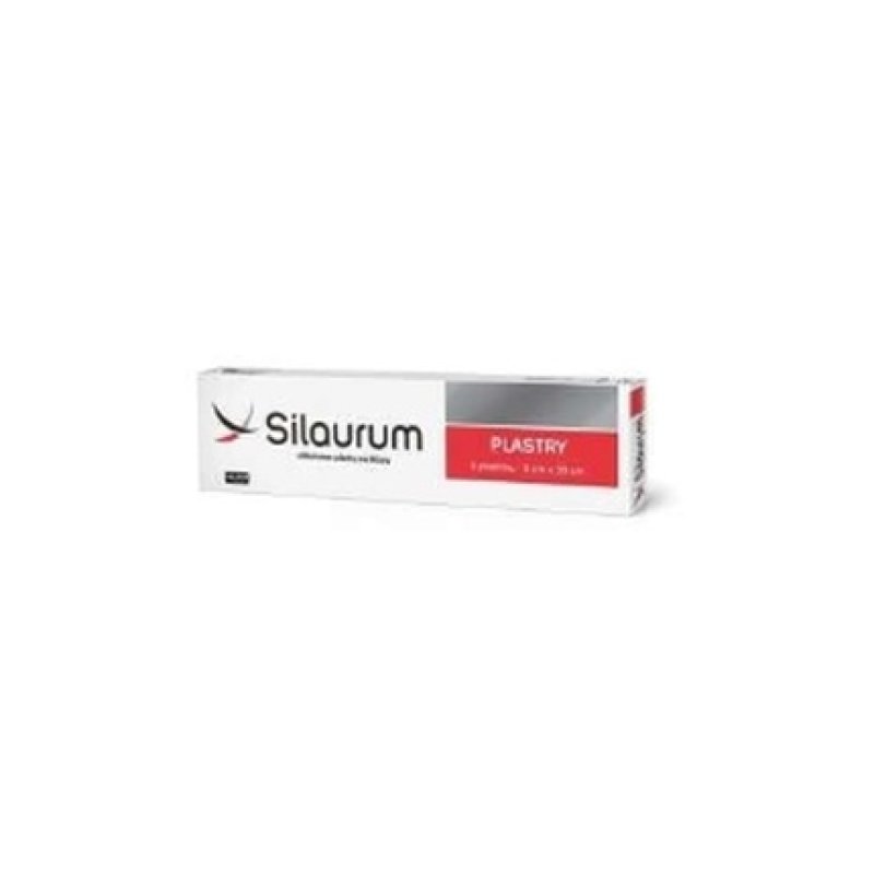 Silaurum Silicone Plasters For Scars - 5cm X 30cm, 5 Pieces, Long Expiry Date