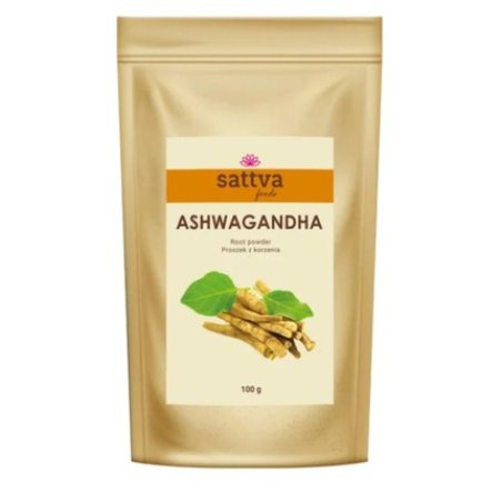 Sattva Ashwagandha Root Powder Dietary Supplement 100g
