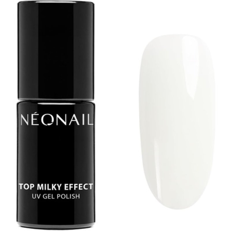 Neonail UV Nail Polish Top Coat Gel Milky Effect 72ml