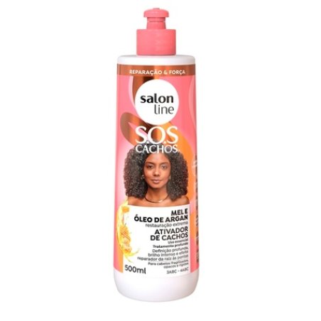 Salon Line Sos Honey And Argan Oil Intense Curls Activator 500ml