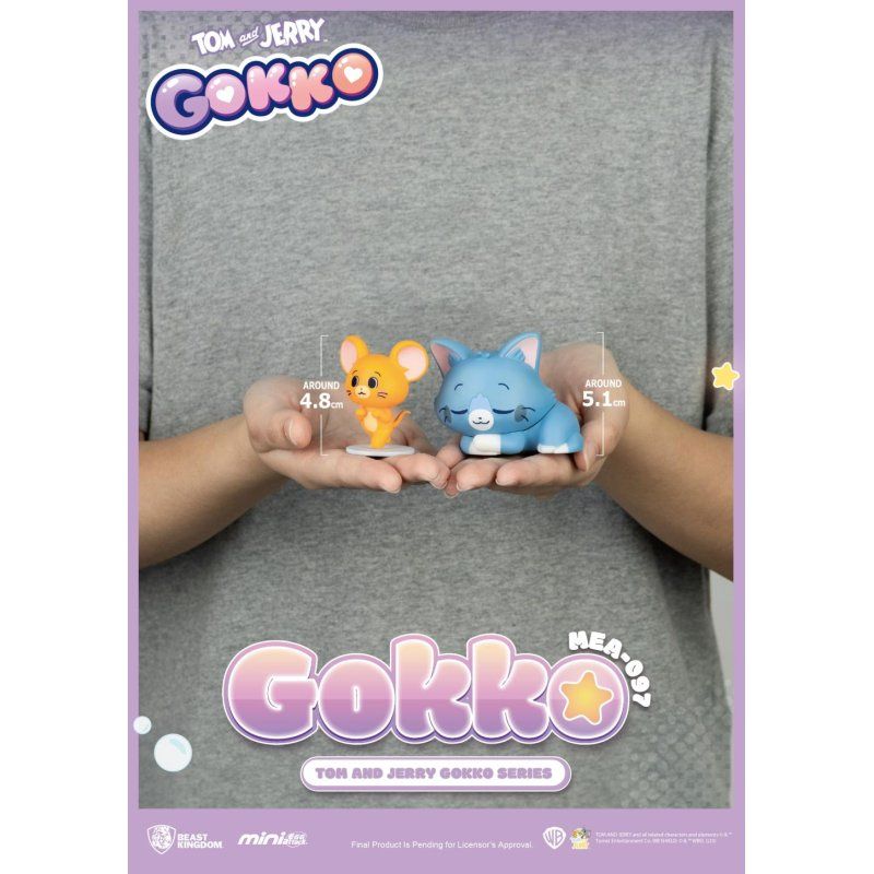 TOM & JERRY - Gokko series - Set 6 Figurine Blind Box 5cm