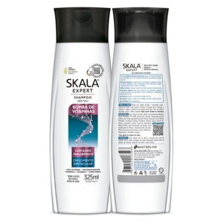 Skala Expert Vitamin Bomb Shampoo & Conditioner Set with Hyaluronic Acid 325ml