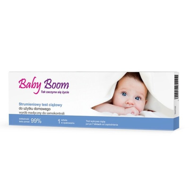 Baby Boom Jet Pregnancy Test - 1 Piece With Long Expiry Date