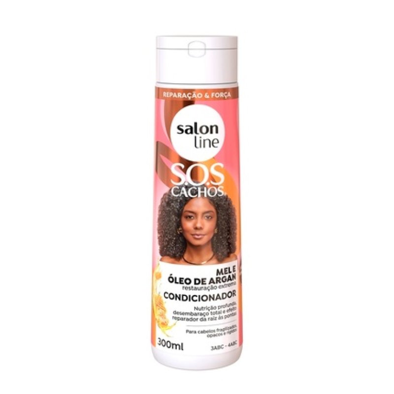 Salon Line Sos Honey And Argan Oil Intense Curls Conditioner 300ml