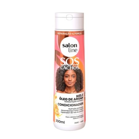 Salon Line Sos Honey And Argan Oil Intense Curls Conditioner 300ml