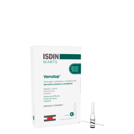 Isdin Verrutop Wart Treatment 4x010ml