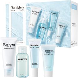 Torriden Dive-In Trial Kit Hyaluronic Acid Infused Daily Skincare 4 Step