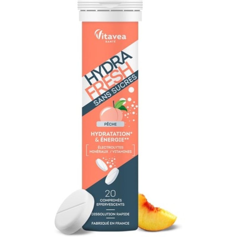 Hydrafresh Effervescent Hydration Tablets with Magnesium and Electrolytes