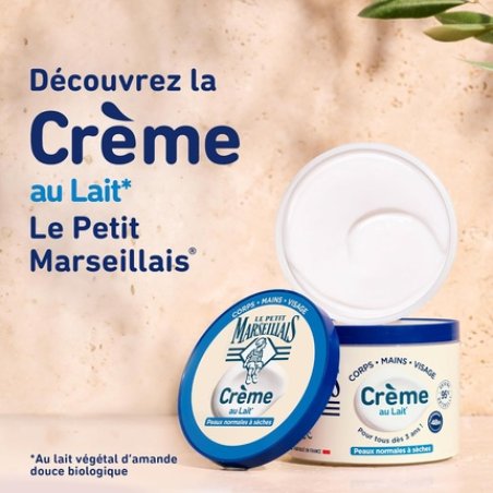 Le Petit Marseillais Multi-Purpose Moisturizing Cream Milk 360ml Jar