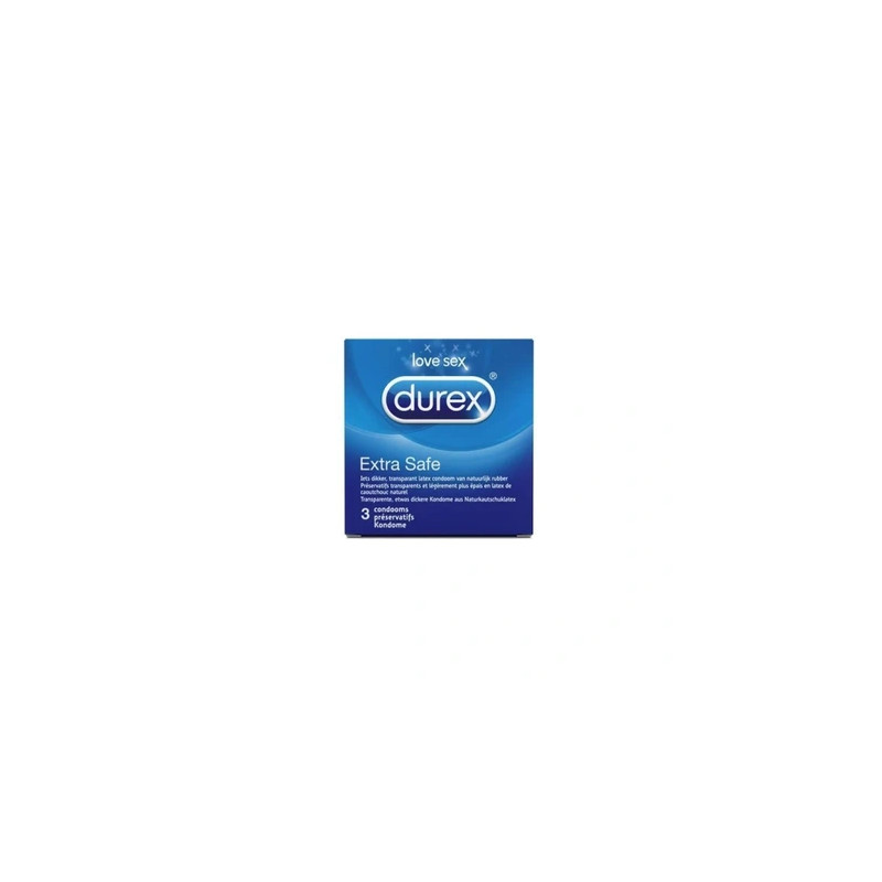 Durex Condoms Extra Safe - 3 Pieces