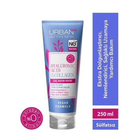 Urban Care Hyaluronic Acid & Collagen Extra Volumizing Strong & Healthy Growth Shampoo 250ml