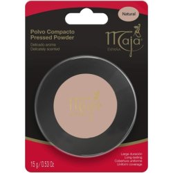 Natural Maja Pressed Powder Delicately Scented with Mirror