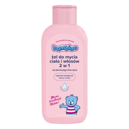 Bambino Body And Hair Wash Gel For Children From The First Days Of Life 400ml