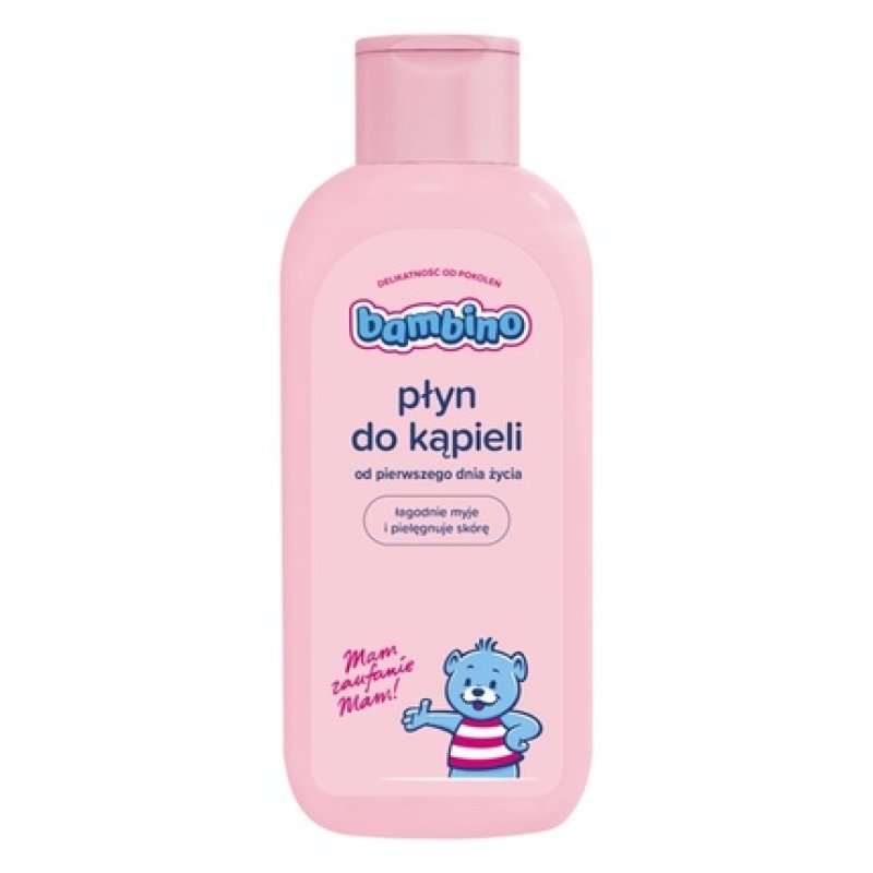 Bambino Bath Liquid For Children Gently Cleans And Nourishes Skin 400ml