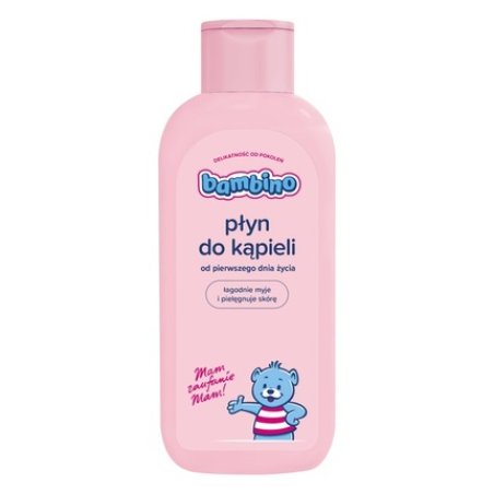 Bambino Bath Liquid For Children Gently Cleans And Nourishes Skin 400ml
