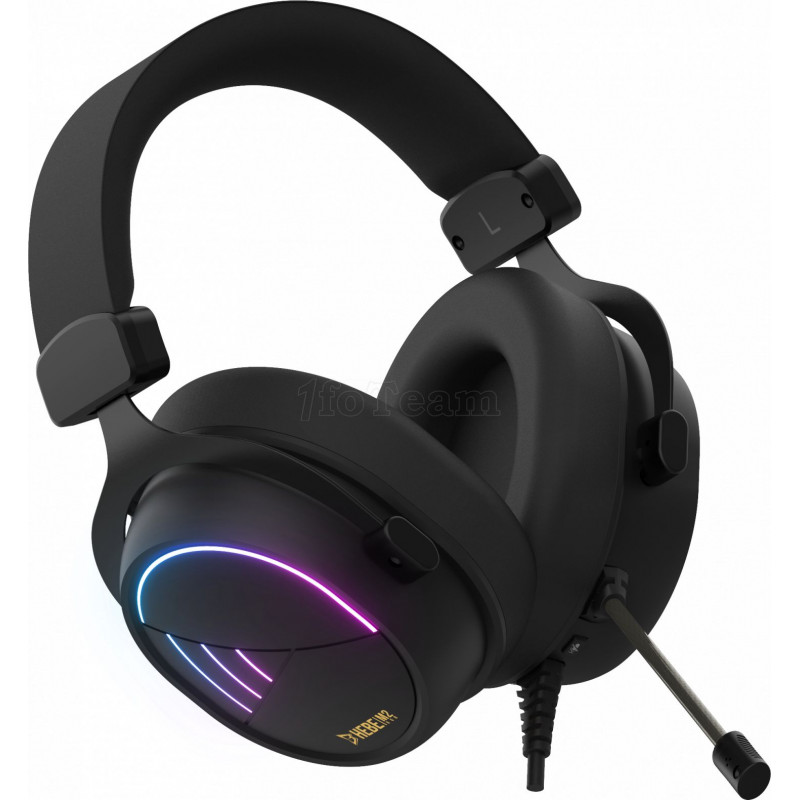 Casque Micro Gamer Gamdias Hebe M2 RGB (Noir)