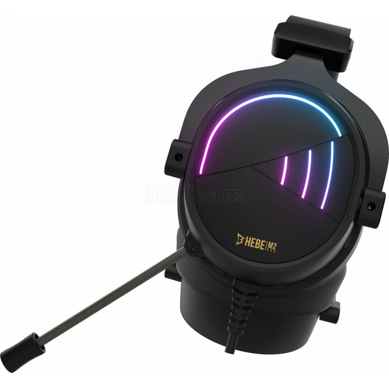 Casque Micro Gamer Gamdias Hebe M2 RGB (Noir)