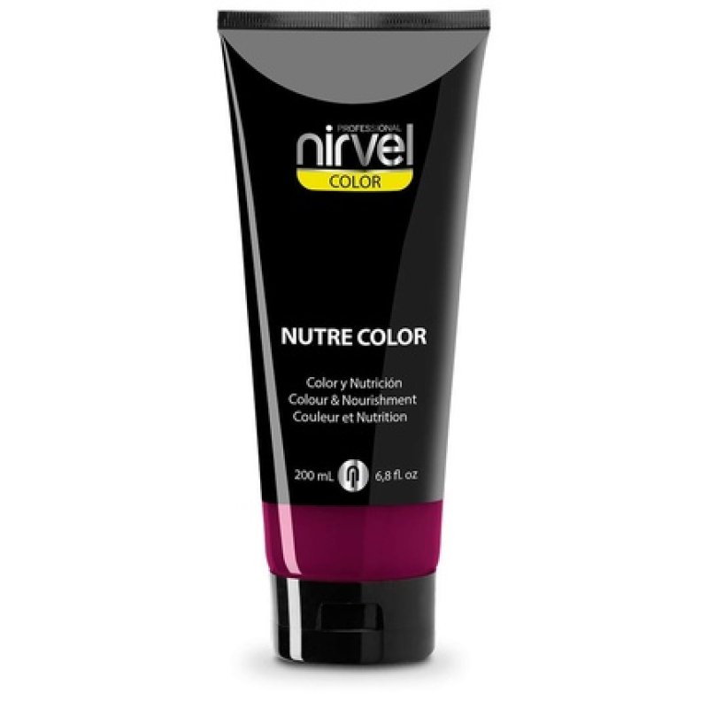 Nirvel NUTRE COLOR Professional Mask 200ml - Temporary Coloring for Nutrition and Brightness Blue